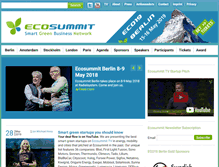 Tablet Screenshot of ecosummit.net